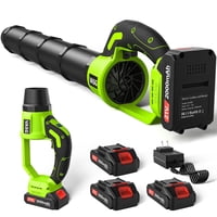 Sopladora De Hojas Inalámbrica Vasg Con 3 Baterías De 21V Y Cargador Rápido