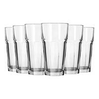 Disparo - Set 6 Vasos Cooler Lisboa Tragos Cristar 468 Ml