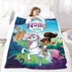 thumbnail image 5 of Nella la Princesa Caballero anti-pilling, suave, ligera, esponjosa y acogedora de lujo para hogar y cocina – Perfecta para niños y adultos,120X80cm, 5 of 6