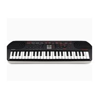 Casio - Teclado Piano Sa-81 Negro