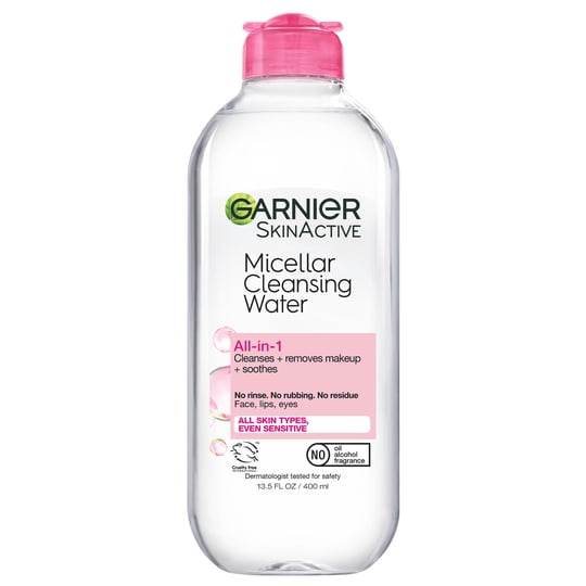 Agua Micelar Garnier Skinactive 400 Ml Todo En 1 Desmaquillante