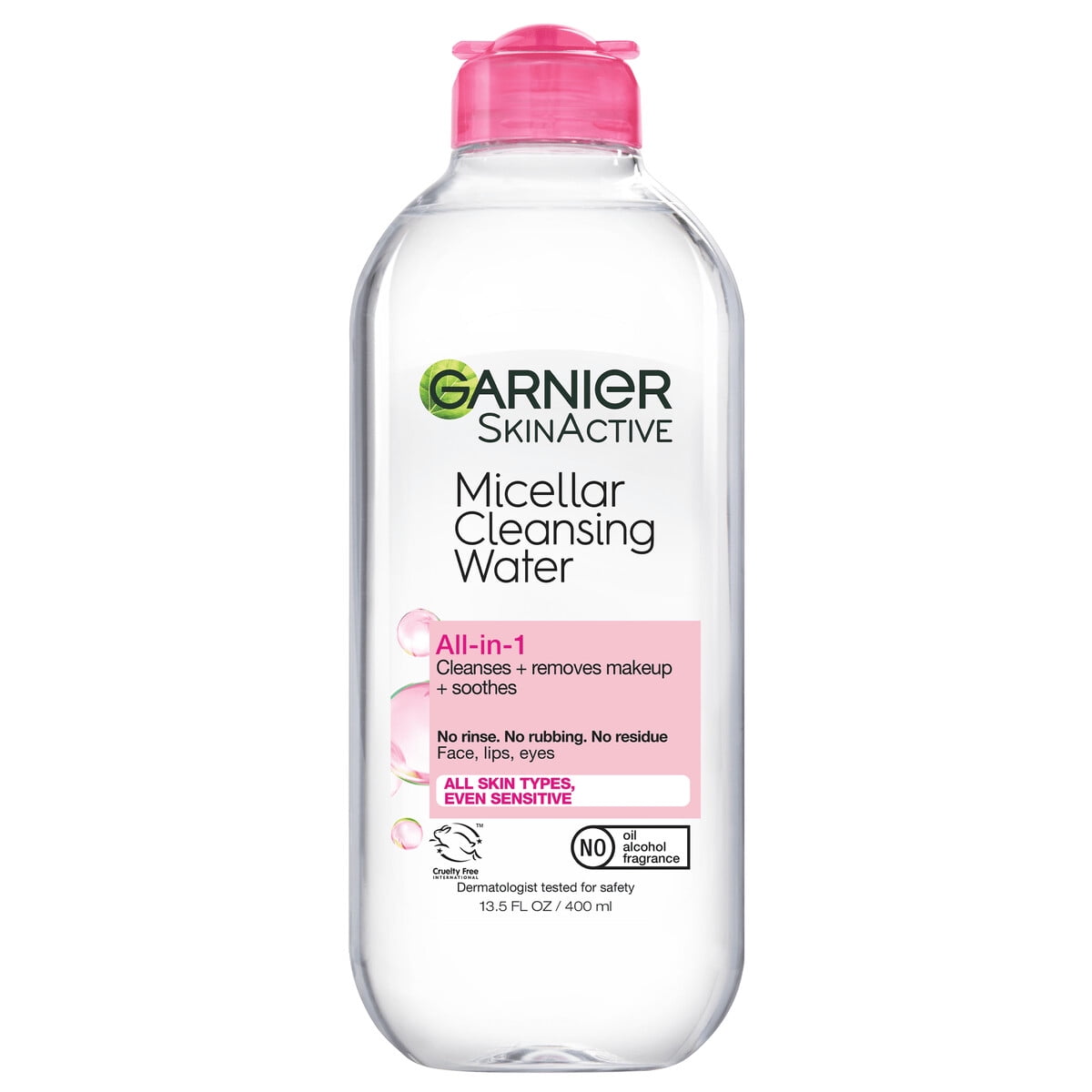 Agua Micelar Garnier Skinactive 400ml Todo En 1 Desmaquillante