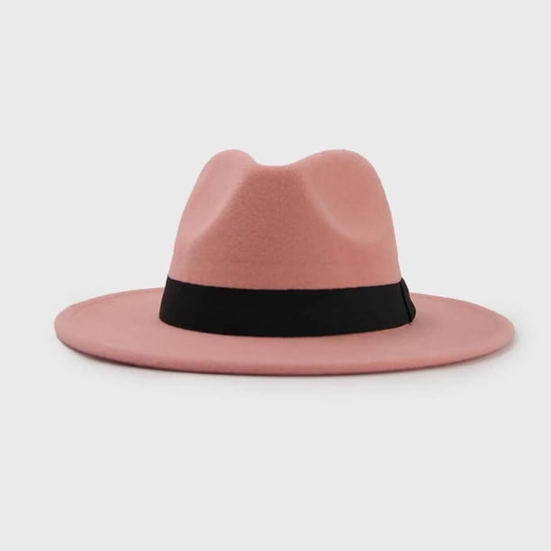 Sombrero de Fieltro Mujer Estilo Vaquero Cowboy