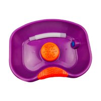 Ioensy - Lavabo De Cabecera Reutilizable Con Cojín Para La Cabeza Para Salón De Noche Postrado En Cama Violeta