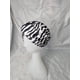 thumbnail image 1 of Turbante cintillo clínico lycra cebra negro blanco, 1 of 2
