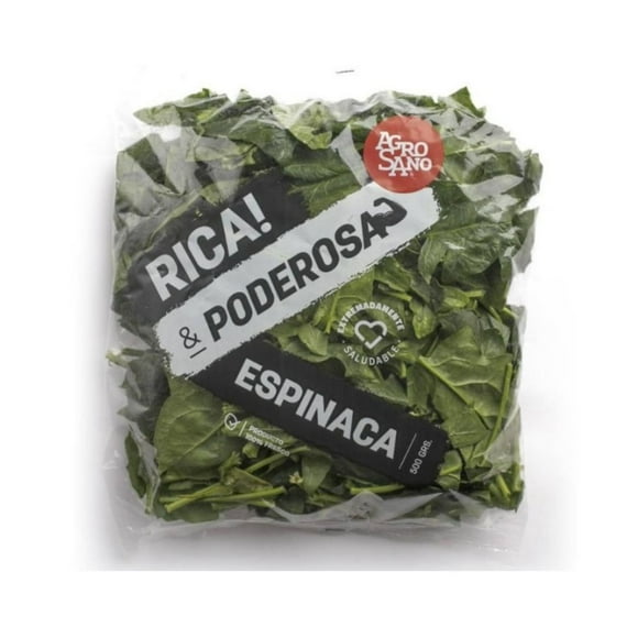 Espinaca Bolsa, 500 gr