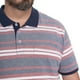 thumbnail image 4 of Polera Hombre Piqué Listada Cuello Camisero Bolsillo Pecho, 4 of 7