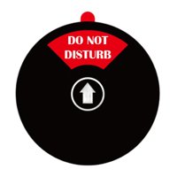 Magideal - Señal De Puerta De Oficina, Señal De Puerta De Privacidad, Casa, No Molestar, Señal De Puerta Magnética Para Salones, Hotel, Estudio, Sala De Estudio, Negro