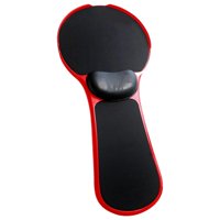 Bothyi - Reposabrazos Ergonómico Para Computadora, Reposamuñecas Para Escritorio Y Silla, Reposabrazos De 18,5X8 Pulgadas, Color Rojo