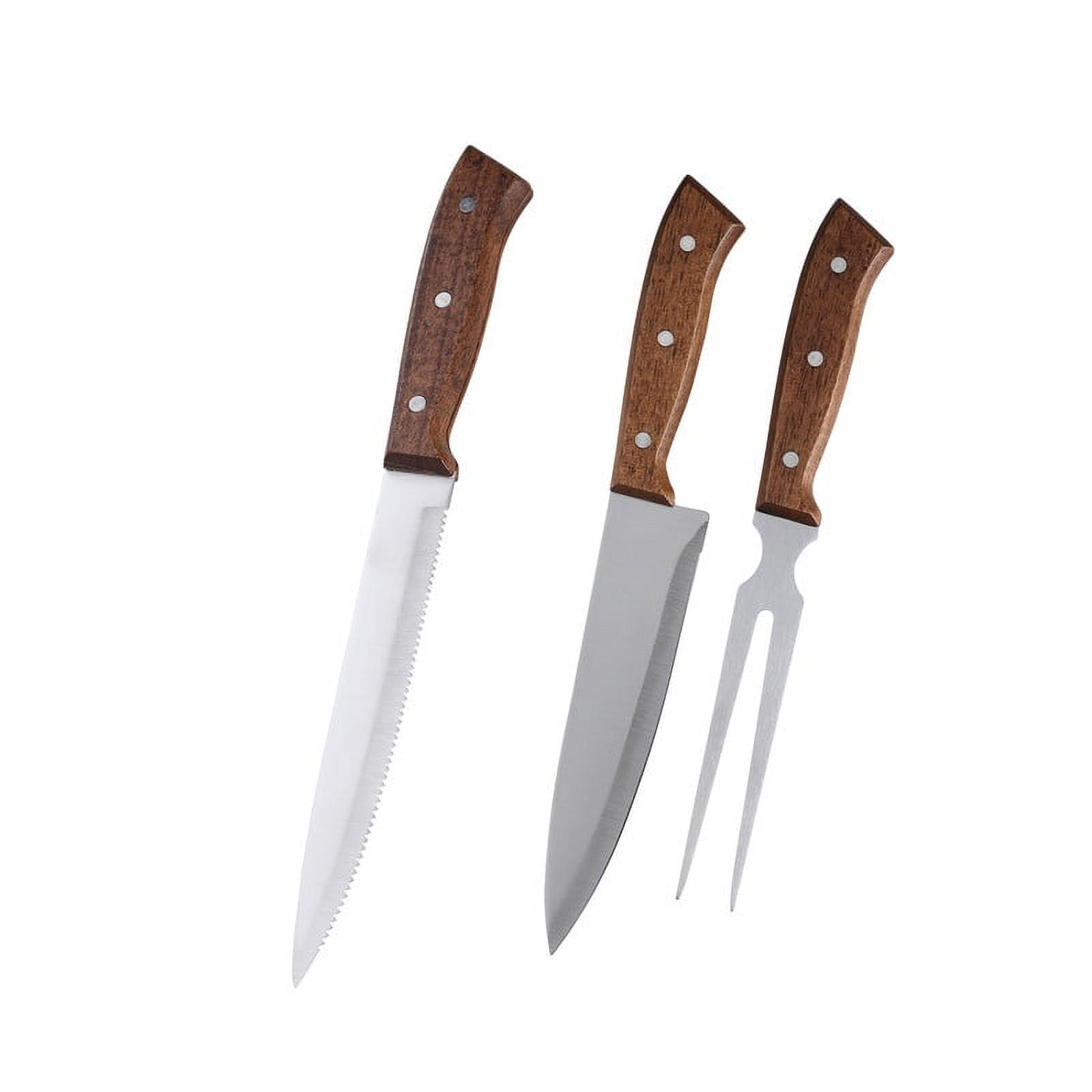 Set Parrilla 3 Piezas Acero Inoxidable Arthome Par01