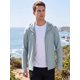 thumbnail image 4 of INSPIRE CHIC Chaqueta con Capucha de Protección Solar para Pesca al Aire Libre para Hombre, Ligera, con Cremallera, Talla S, Gris, 4 of 5