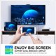 thumbnail image 2 of X88 Android TV Box, Procesador de 4 Núcleos, 2GB RAM +8GB ROM, Android 11, Wi‑Fi 5G, BT5.2, 4K Ultra HD, HDR10+, Control Remoto IR, 2 of 8