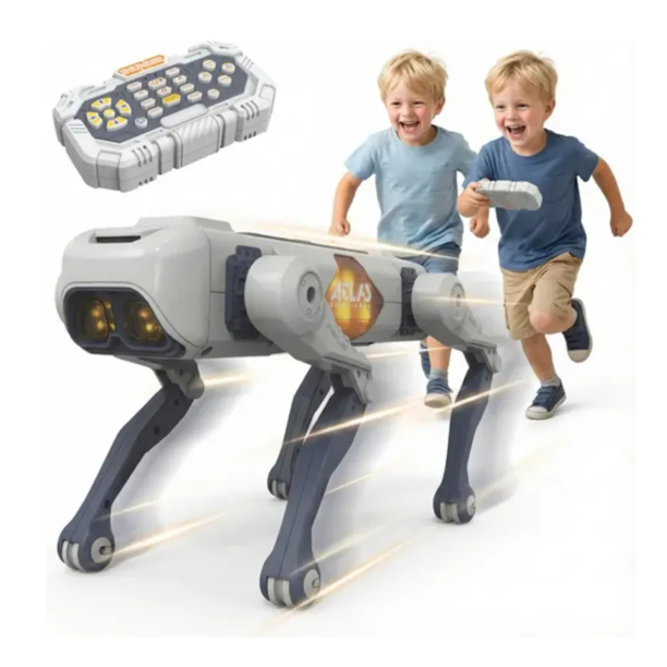 Perro Robot Inteligente ATLAS - Control por App y Voz - Juguete Robótico con IA y Control Remoto 2.4G