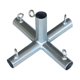 thumbnail image 1 of Conector de toldo AHC de 1 x 1 x 1 cm F5 de acero al carbono galvanizado, 1 of 1