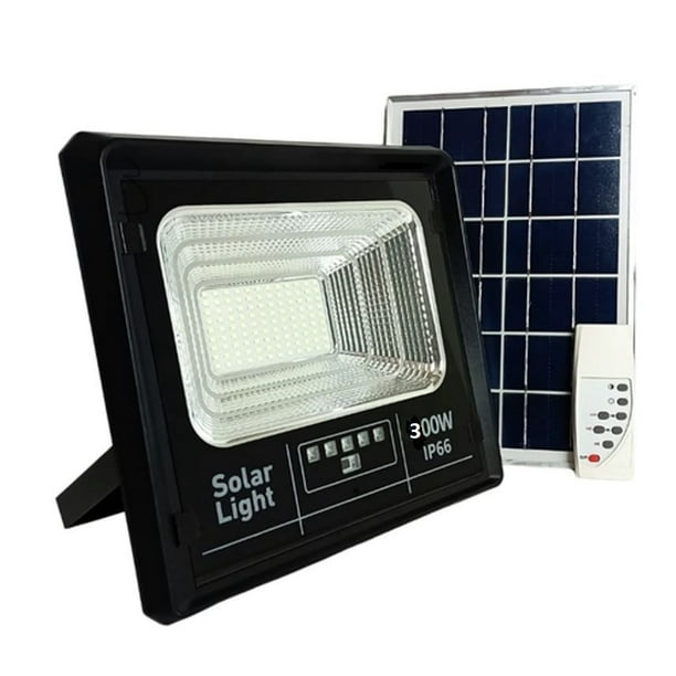Foco Led con Panel Solar Reflector 300W IP66 JT-Clear