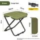 thumbnail image 1 of Taburete Portátil Pequeño Taburete Plegable Para Adultos Taburete Ultraligero Verde Para Senderismo Y Pesca, 1 of 3