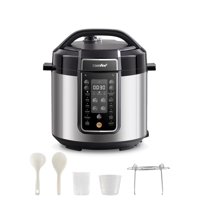 Olla A Presión Comfee' De 6 Cuartos De Galón Con 13 Funciones De Cocción