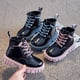 thumbnail image 3 of Zapatos de mujer Botas Primavera y Otoño Niños Algodón Zapatos de invierno Botas de cuero Botas con forro polar Botas para niños, 3 of 5