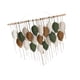 thumbnail image 3 of Macramé para Colgar en La Pared, Colgante de Borlas de Hojas, Cuerda de Algodón, Tapiz Nórdico Bohemio, Decoración Artística de Pared, Macramé con Bor 10 hojas, 3 of 5