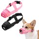 thumbnail image 1 of Bozal para Perros Uxcell, Bozal de Malla Suave Ajustable Anti Mordeduras Masticación Transpirable, 1 of 7
