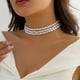 thumbnail image 1 of Gorgeous Pearl Gem Water Drop Pendant Necklace - Perfect for Women's Fashion!, 1 of 4