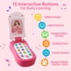 thumbnail image 2 of Teléfono plegable para bebés Pretend Play Toy FENYAN con música y luz, 2 of 7