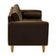 thumbnail image 5 of Sofa Retro 2c Felpa 04 Chocolate, 5 of 6