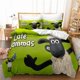thumbnail image 1 of Shaun the Sheep Duvet Cover + Pillowcase Bedding Set, 1 of 3