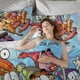 thumbnail image 5 of Garfield 3-Piece Bedding Set For Kids Boys Girls Adult Cartoon Warm Cute Fashion Holiday Present Gift Bed Sheets, 5 of 5