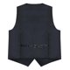 thumbnail image 4 of Gilet Satin Formal Hombre Chaqueta Sin Mangas Matrimonio azul L, 4 of 5