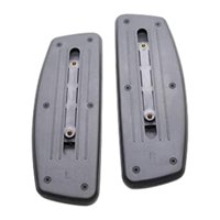 Ioensy - 2X Almohadillas Para Brazo De Repuesto Para Silla De Oficina, Accesorios, Soporte Deslizante Resistente Al Desgaste