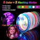 thumbnail image 3 of Pulseras Fluorescentes OLUPP 90 Unidades LED 6 Colores Fiesta, 3 of 3