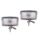 thumbnail image 1 of 2 Faros Delanteros De 12 V, Montaje Universal Para Motocicleta, Lámpara De Cabeza Rectangular, 55 W, Cromado, 1 of 5