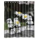 thumbnail image 1 of Cortina de ducha con diseño de Stormtroopers y ganchos, tamaño 60 x 72 pulgadas, 1 of 3