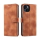 thumbnail image 3 of Funda Cartera para iPhone 14 Plus Tapa con Ranuras, Soporte y Correa Marrón, 3 of 5