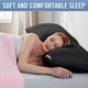 thumbnail image 5 of Almohadas de cama Piwaal Down Alternative King Size, paquete de 4 unidades, negras, 5 of 6