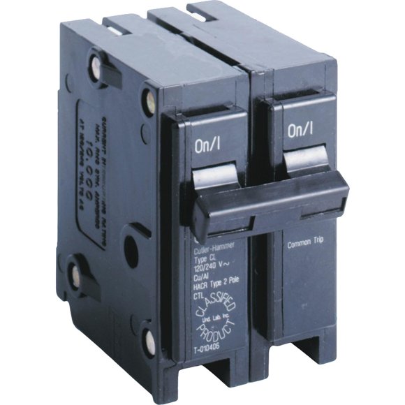 Disyuntor Eaton CL220CS de doble polo 240 V 20 A