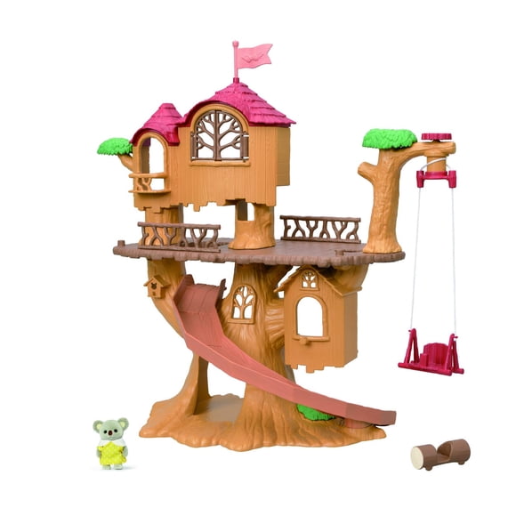 Set de regalo Toy Calico Critters Adventure Treehouse con muñeca