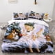 thumbnail image 1 of v1488 Bed Sheets / Pieces Angel Oil Painting Bedding Set Ancient Art Duvet Cover Cartoon Warm Bed Quilt Cover Kids Bedroom Bed Cover Set 3-Piece Bedding Set (1 Duvet Cover + 2 Pillow Shams) Bed Sheets, 1 of 5