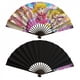 thumbnail image 5 of Princesa Peach Abanico Plegable Chino, Abanico de Mano de Poliéster Plegable, Abanicos para Baile Fiesta Hogar, Adecuado para Hogar, Oficina, Fiesta, 5 of 6