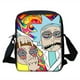 thumbnail image 1 of 3 pcs set Funny M-mortys Cartoon R-ricks School Bag For Boy Girls with Shoulder Bags Pencil box Cartoon Backpack for Child, 1 of 3