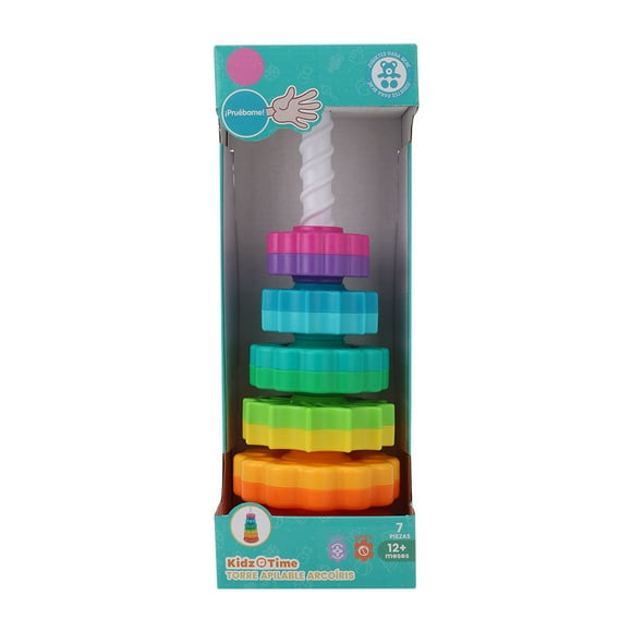 Torre apilable arcoiris Multicolor