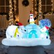 thumbnail image 4 of Joiedomi inflable para Navidad, polo norte, 6 pies con LED, 4 of 9