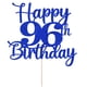 thumbnail image 1 of Decoración para tartas Kaoenla Happy 96th Birthday 96 años, color azul, 1 of 6