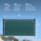thumbnail image 5 of Listones para Valla Fenpro 1,2 m x 3 m Verde con Bloqueo Inferior, 5 of 9