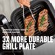 thumbnail image 5 of Parrilla eléctrica interior George Foreman MCAFD800D negro con freidora de aire, 5 of 9