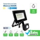 thumbnail image 2 of Foco Proyector Led Reflector Con Sensor 20w Ip65 Luz Blanca Negro Blanco Frío, 2 of 7