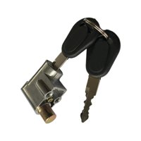 Magideal - Cerraduras De Batería De Motocicleta Caja De Batería Cerradura De Seguridad Ciclismo Universal Con 2 Llaves Accesorios De Batería Moto Cerradura De En