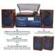 thumbnail image 3 of Tocadiscos Bluetooth Bottone BT-28MB con altavoz, 3 of 7