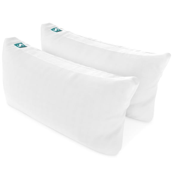 Almohada Sleepgram King Size 84 × 46 × 15 cm Refrigerante Ajustable (Pack de 2)